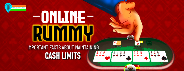 online rummy cash limit