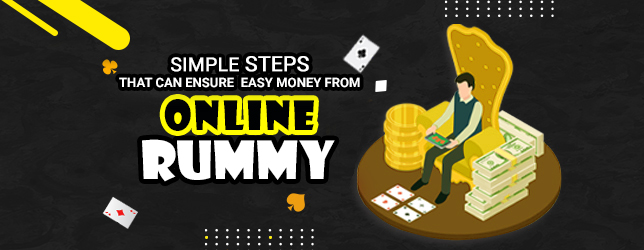 simple steps in online rummy